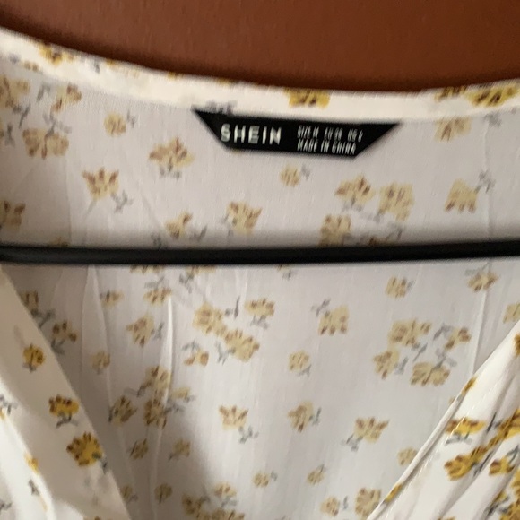 Cinch waist Prairie style cottage core maxi dress - Picture 3 of 3